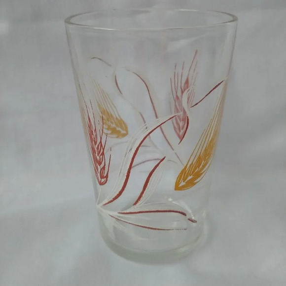 Vintage Harvest  Wheat Motif Breakfast Cup - Picture 2 of 8